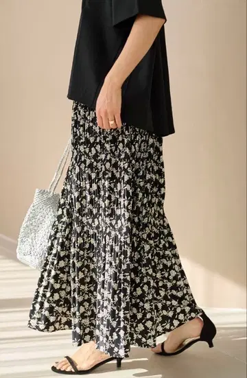 저널 스탠다드 relume 마조리카 플리츠 플라워 스커트