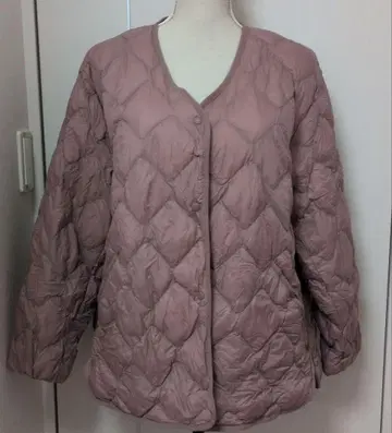 UNIQLO 울트라 라이트 다운 3XL 핑크