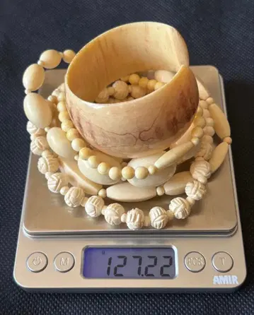 맘모스 목걸이 팔찌 모음 127g