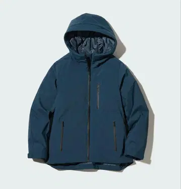 하이브리드 다운 후드티 유니클로 여성용