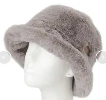 FURLA 훌라 그레이 퍼 버킷햇 모자