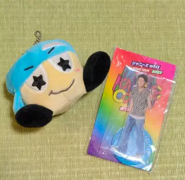 WEST. 후지이 류세이 야츠 봉제 인형 별 눈 캐릭터 약 10cm