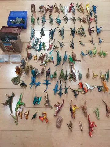 입체 도감 공룡 다이너소어 피규어