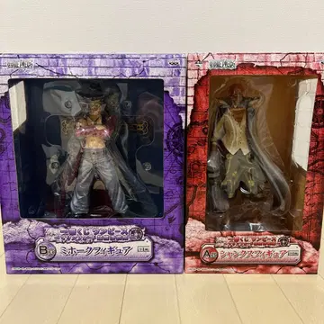 원피스 제일복권 미호크 샹크스 피규어 세트 미개봉 새상품 레어