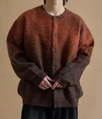 epnok 그라데이션 루즈 가디건