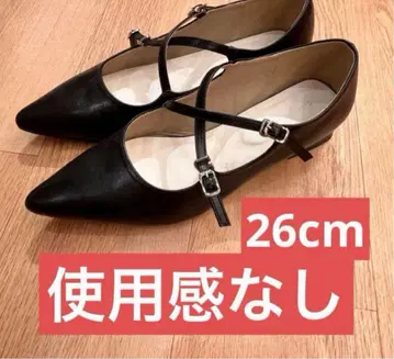 26cm 스트랩 플랫슈즈