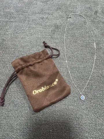 Orobianco 파랑 목걸이