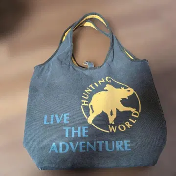 HUNTING WORLD 토트백 그레이