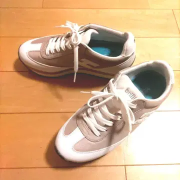 brillant 통굽 스니커즈 화이트 베이지 23cm