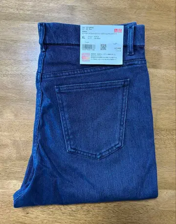 [ 새상품 ] 유니클로 히트텍 스트레치 레깅스 팬츠 XL 65 블루