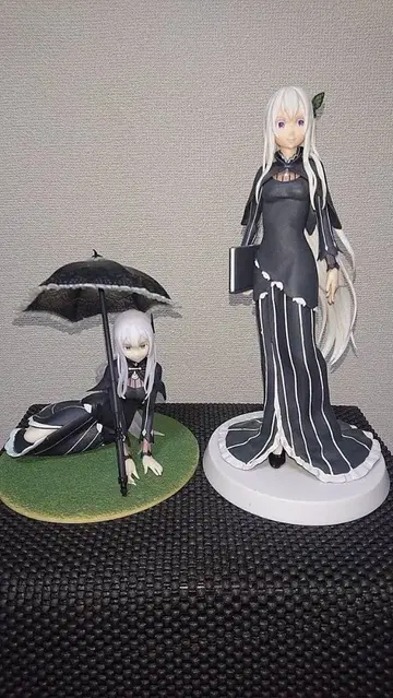 Re: 제로부터 시작하는 이세계 생활 에키드나 피규어 2체 세트