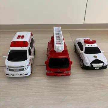 구급차 소방차 경찰차 세트 소리 나는 완구