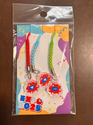 EXPO 2025 공유 스트랩 3개 세트