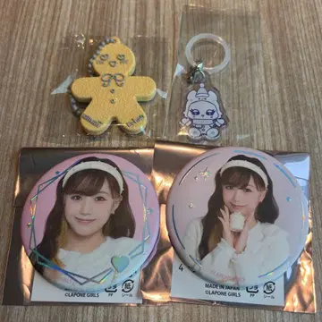 ME:I 캔뱃지 캡슐 토이 쿠키 참 메지루시 참 시미즈 케이코