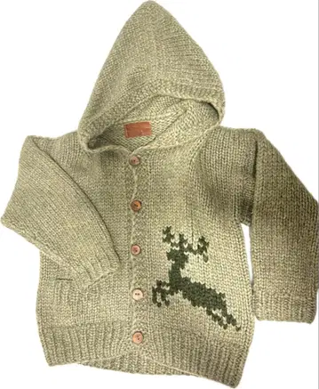 Cowichan shepherd 코위찬 니트 후디