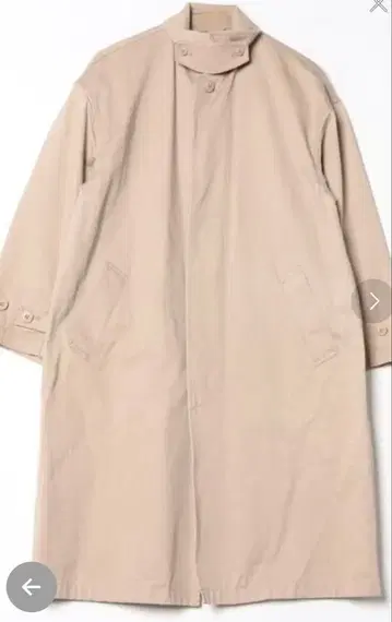 FREAK'S STORE 베이지 스텐카라 코트