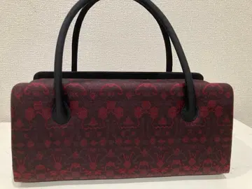 순수 실크 타테니시키 리큐 기모노 가방