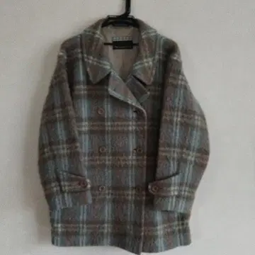 The Scotch House 체크 무늬 울 피코트