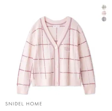 스나이델 홈 체크 가디건