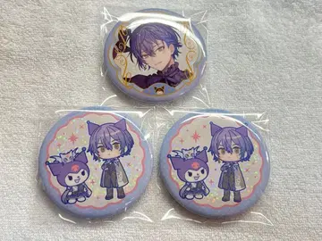 니지산지 산리오 콜라보 캔뱃지 세트 코야나기 로우 2