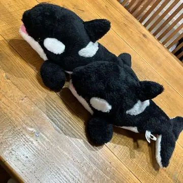 범고래 봉제 인형 2개 세트 카모가와 씨 월드