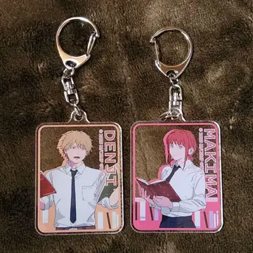 체인소 맨 아크릴 키링 마키마 덴지 키노쿠니야 POP UP 서점