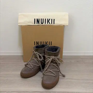 INUIKII 그레이 어그 부츠
