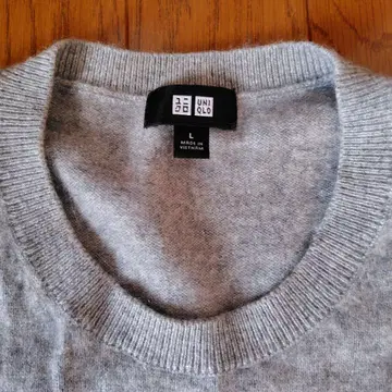 캐시미어 100% 스웨터 L 사이즈 한 번 착용만