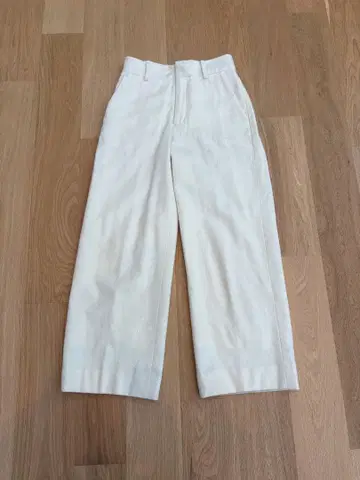 UNITED ARROWS 화이트 슬랙스