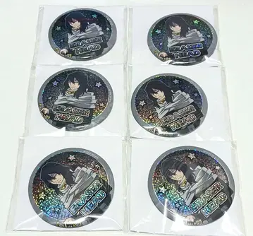라운드원 한정판 비질란테 홀로그램 캔뱃지 아이자와 쇼타 6세트