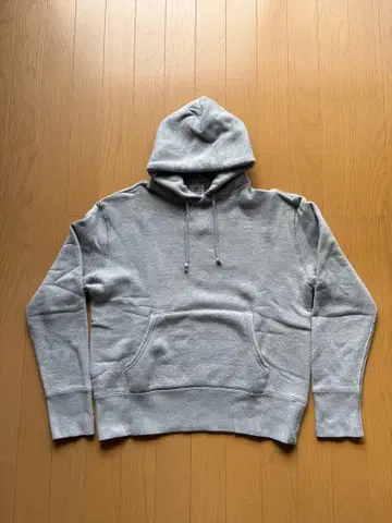 Loopwheeler LW05 풀오버 후디 S 사이즈 그레이