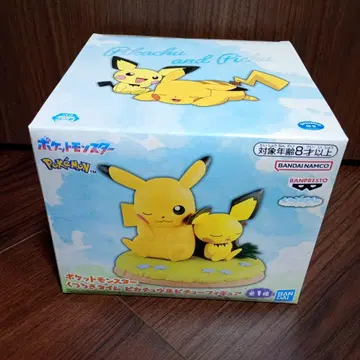 [ 새상품 ] 포켓몬스터 쿠츠로기 타임 피카츄 & 피츄 피규어