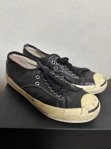 컨버스 잭 퍼셀 레더 블랙