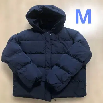 네이비 다운 자켓 M 페더 20%