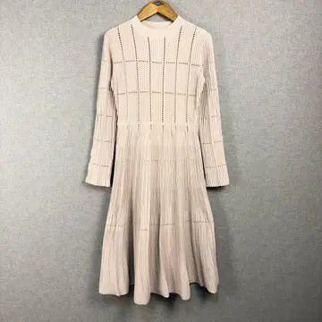 새상품급 셀포드 CELFORD 롱 슬리브 디포메이션 원피스