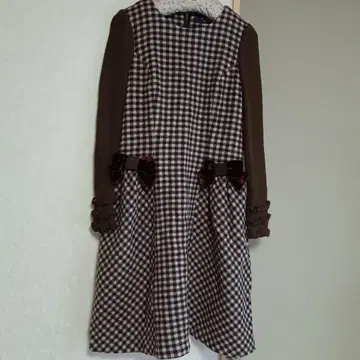 M'S GRACY 체크 무늬 원피스 40