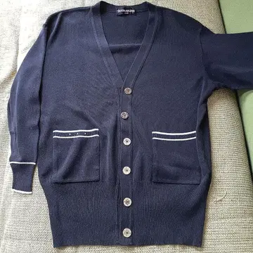 BIEN FAIRE 블랙 가디건 면 50 아크릴 50