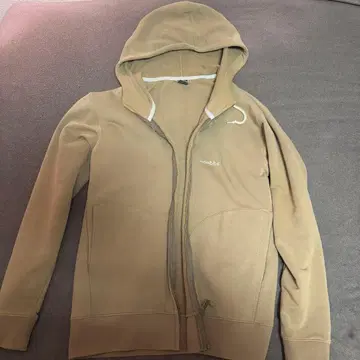 montbell 코튼 지퍼 후드티 M