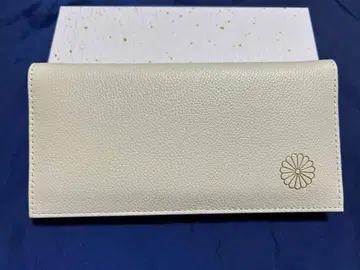 황거 장지갑 화이트 미사용 새상품