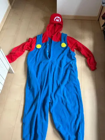 마리오 인형옷 성인용