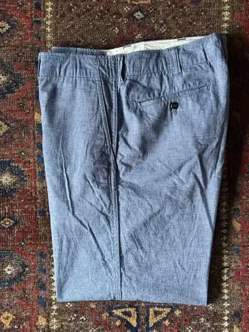 At Last 핑 체크 워크 트라우저