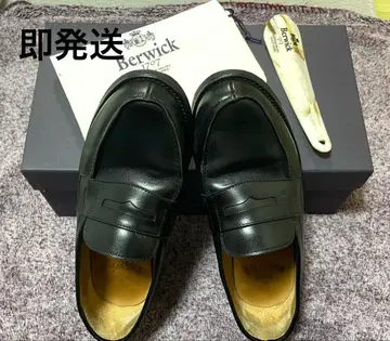 [ 즉시 발송 ] Berwick 코인 로퍼 블랙 25cm 4456