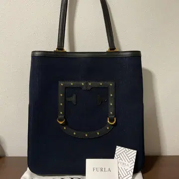 개점 세일 미사용 새상품 새상품급 훌라 FORTEZZA 로고 토트백