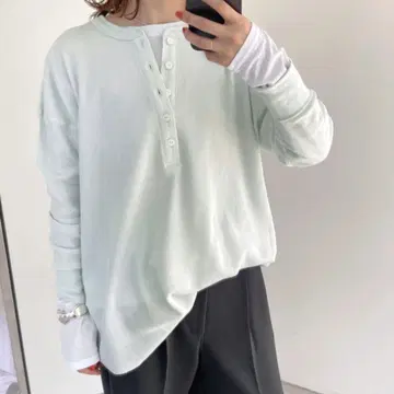 별주 헤인즈 Thermal Henly Neck 스픽 앤 스팬