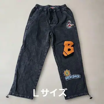 Q.T.C. 패치워크 디자인 데님 팬츠 L 사이즈