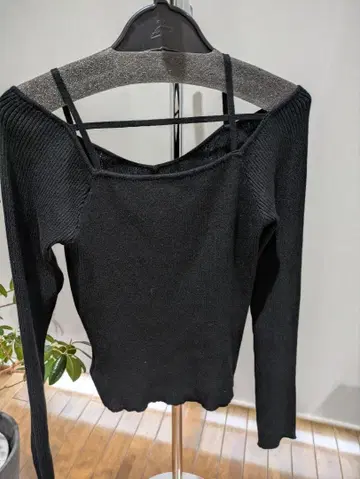 머큐리 듀오 2way 니트 블랙