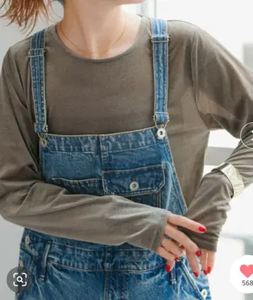 Spick & Span 시어 벨로아 긴팔