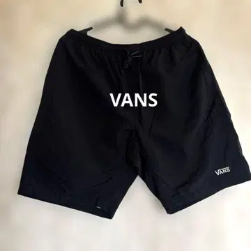 [ VANS ] 숏 기장 팬츠 블랙 S