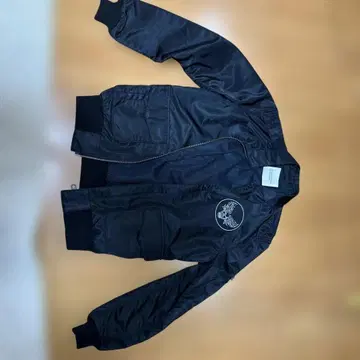 블랙 MB-1 플라이트 자켓 사이즈 3