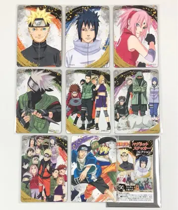 NARUTO 나루토 마그넷 스티커 컬렉션 8점 세트